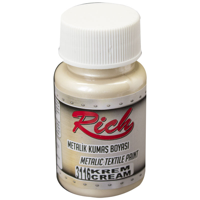 METALIC TEXTILE PAINT-50CC (METALIC TEXTILE/50)