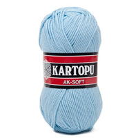 Aksoft Acrylic Yarn – 100 g × 5 Balls (KARTOPU/AKSOFT)
