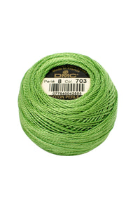 DMC Pearl Cotton No. 8 — 10 Pieces (116/8)