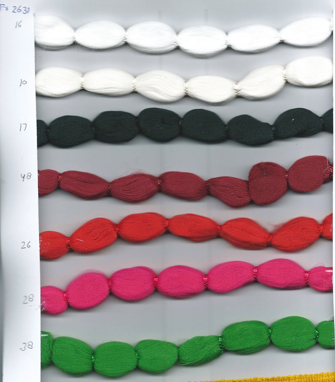 POMPOM LACE:16.5MTR (TR-2631)