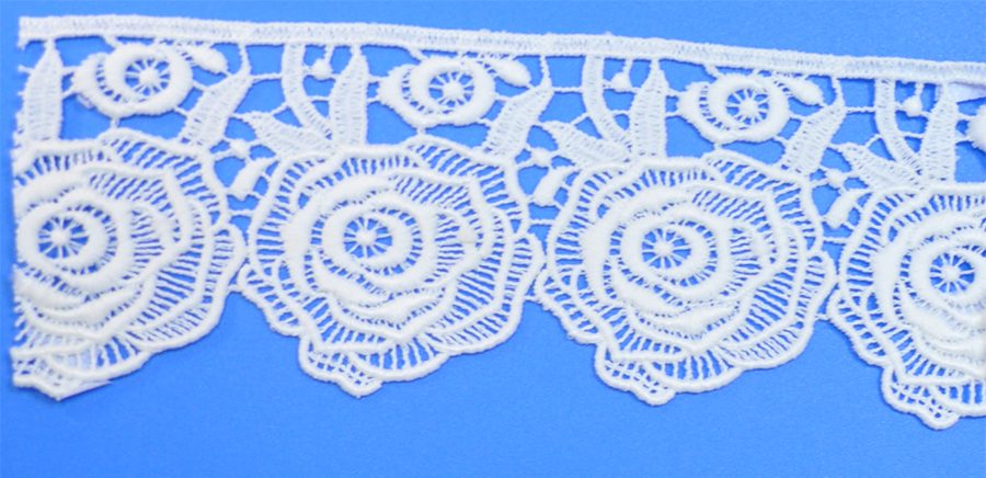 CH.CUT-LACE W/TEX :15Y:6.87CM (TX57-1137)