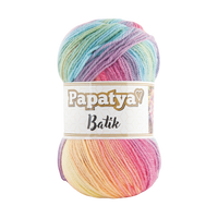 Papatya Batik Acrylic Yarn – 100 g – Pack of 5 (PAPATYA/BATIK)