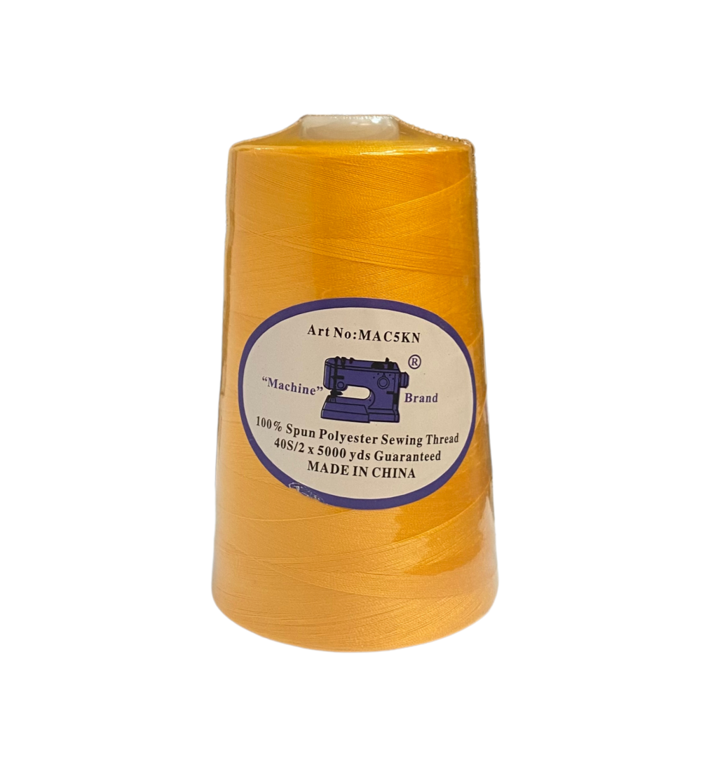 SPUN POL.SEW THREAD:5000Y (MAC5KN)
