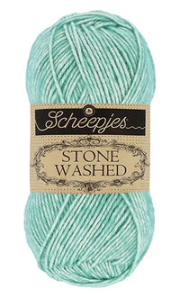 Scheepjes Stone Washed Cotton/Acrylic Yarn — 50 g × 5 (SCHE/STONE WASH)