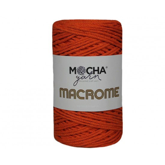 COT/POL YARN:250GR (180MTR) (MOCHA/MACROME)
