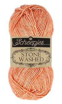 Scheepjes Stone Washed Cotton/Acrylic Yarn — 50 g × 5 (SCHE/STONE WASH)