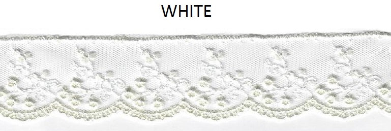 NET-CUT LACE:15Y (13.7MT)3.45CM) (D-44-4029)