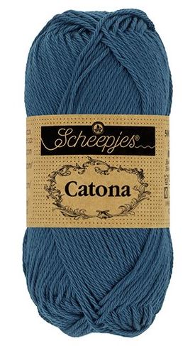 COT YARN:5Pcx50G”SCHEEPJES” (SCHE/CATONA-5PC)