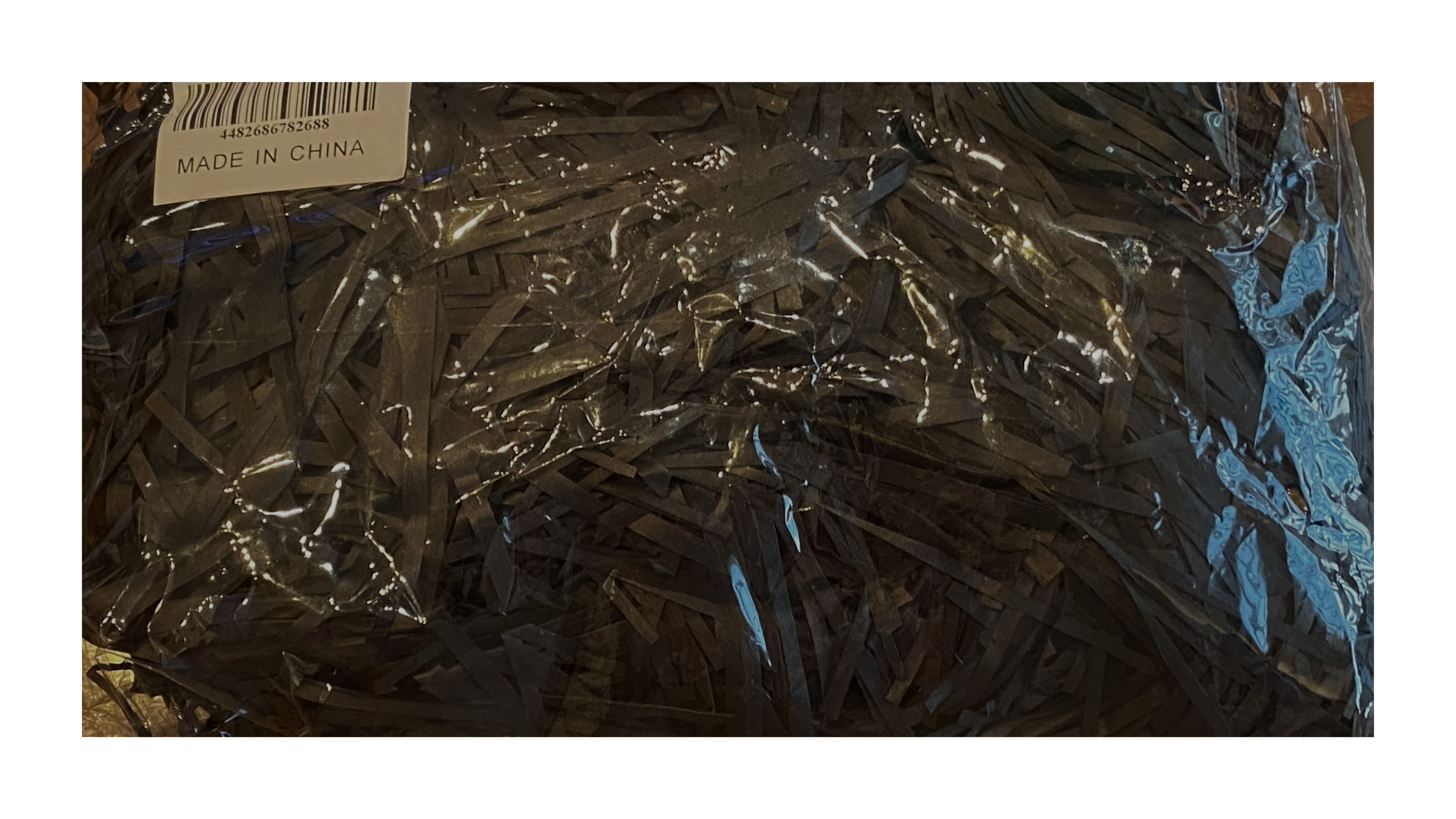 NON WOVEN SHREDDINGS:100GRM (SHREDDED PAPER)