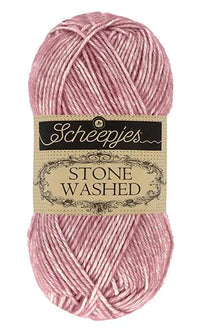 Scheepjes Stone Washed Cotton/Acrylic Yarn — 50 g × 5 (SCHE/STONE WASH)