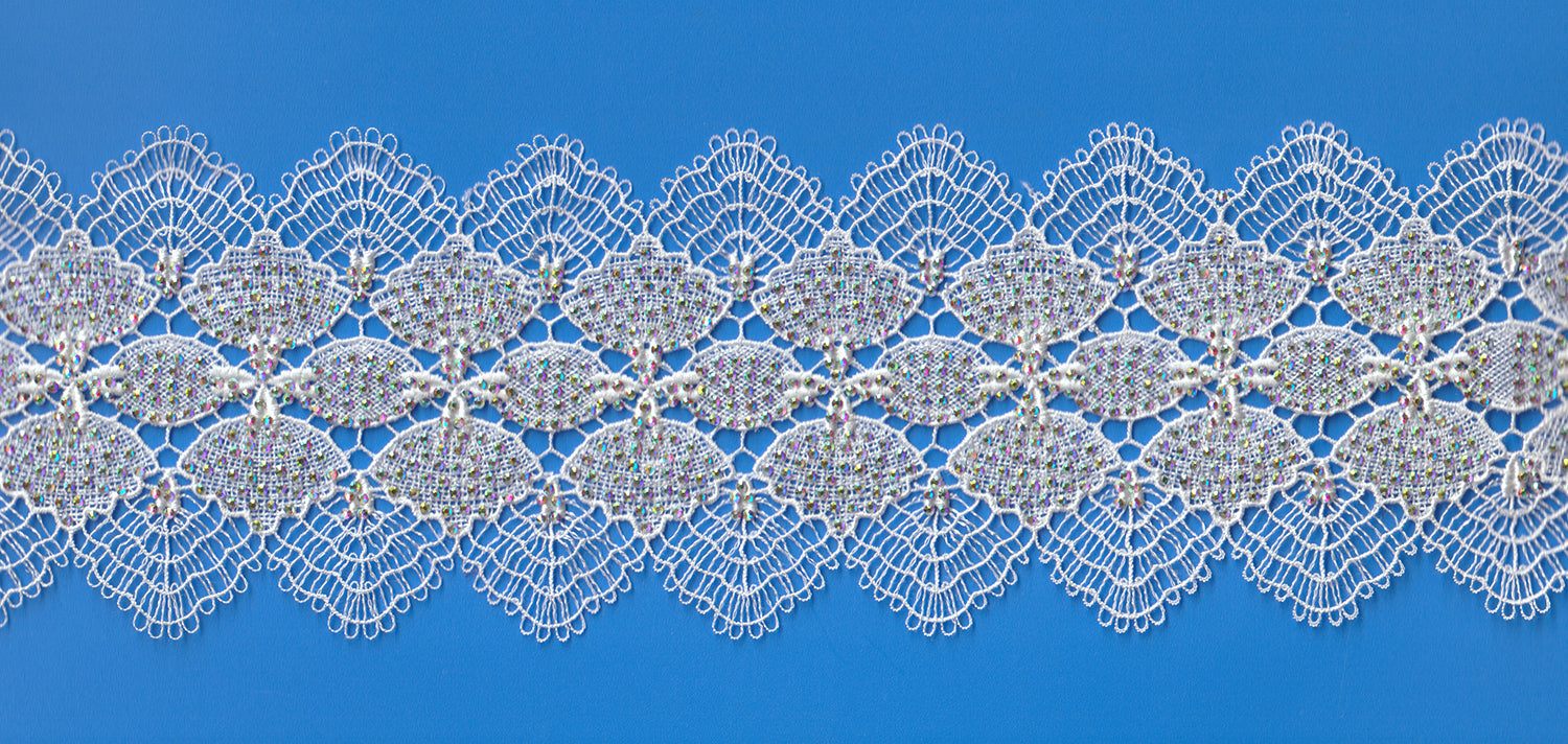 LACE WITH BEADS;5YDS (TX0049/2)