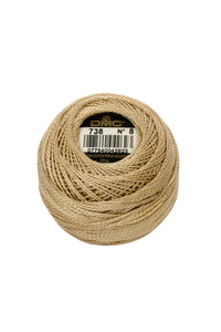 DMC Pearl Cotton No. 8 — 10 Pieces (116/8)