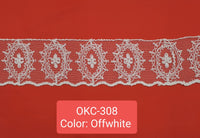 Embroidered Lace Trim (OKC-308)