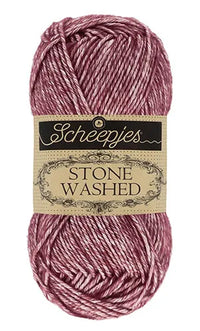 Scheepjes Stone Washed Cotton/Acrylic Yarn — 50 g × 5 (SCHE/STONE WASH)