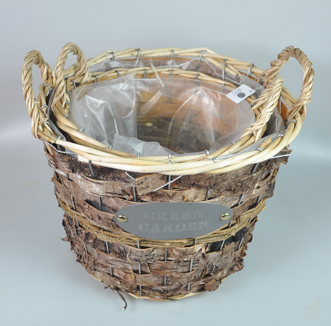 WILLOW BASKET:S/2 (ZX16A-240)