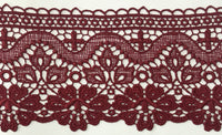Chemical-Cut Lace Trim – 15 yd × 3-3/4 in (MA1925)