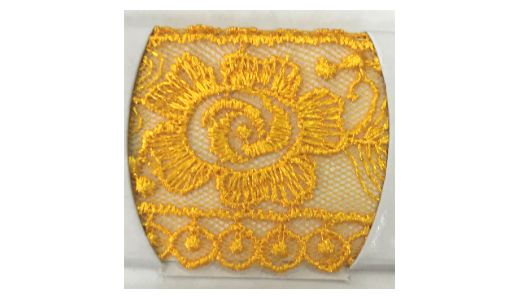 NET-CUT LACE;15Y (13.7MT)4.38CM) (D-2943)