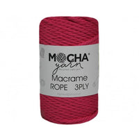 3-Ply Macrame Rope – 250g, Approx. 40m (MOCHA/ROPE)