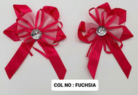 Ribbon Flowers, Pack of 20 (130703)