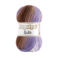 Papatya Batik Acrylic Yarn – 100 g – Pack of 5 (PAPATYA/BATIK)