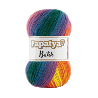 Papatya Batik Acrylic Yarn – 100 g – Pack of 5 (PAPATYA/BATIK)