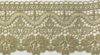 Chemical-Cut Lace Trim – 15 yd × 3-3/4 in (MA1925)
