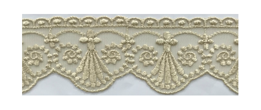NET CUT LACE:2-1/8" (D-51-4286)