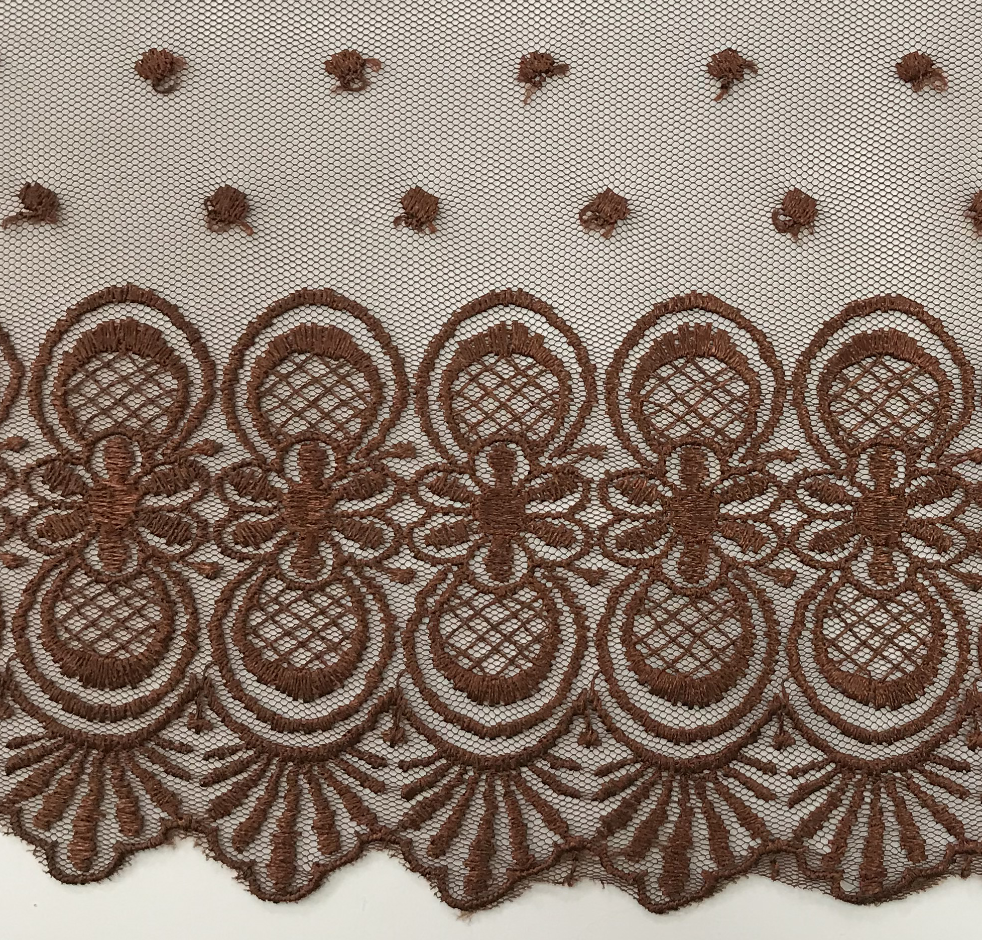 NET-CUT LACE;15Y (13.7MT):15CM) (D-49-4076)