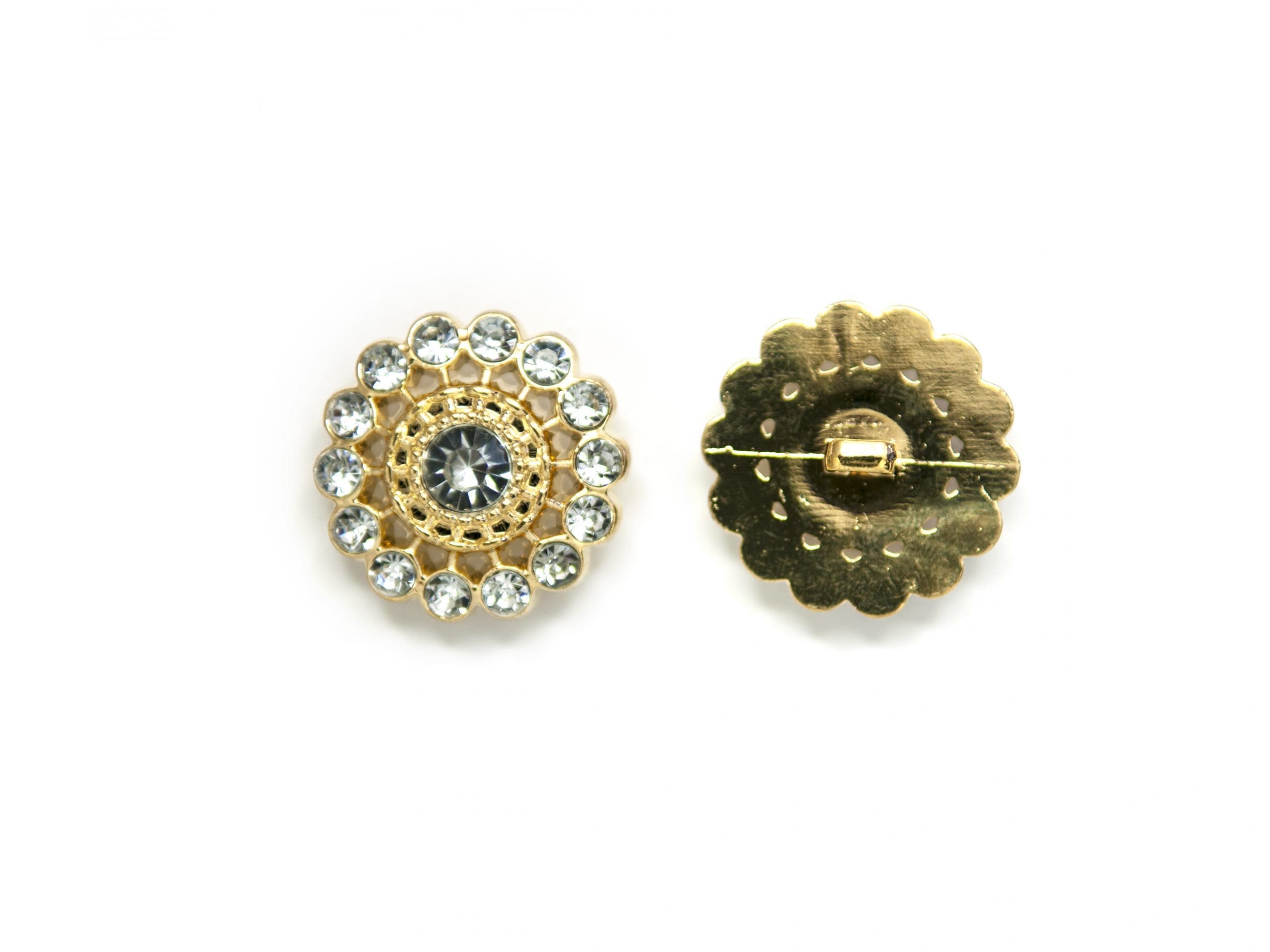 GOLD N DIAM.BUTTON:3CRDx3PC (BOX/04.142.26.81)