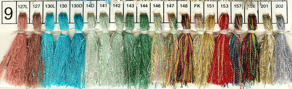 VISCOSE RAYON EMB.THREAD:10PC (ZAMZAM)