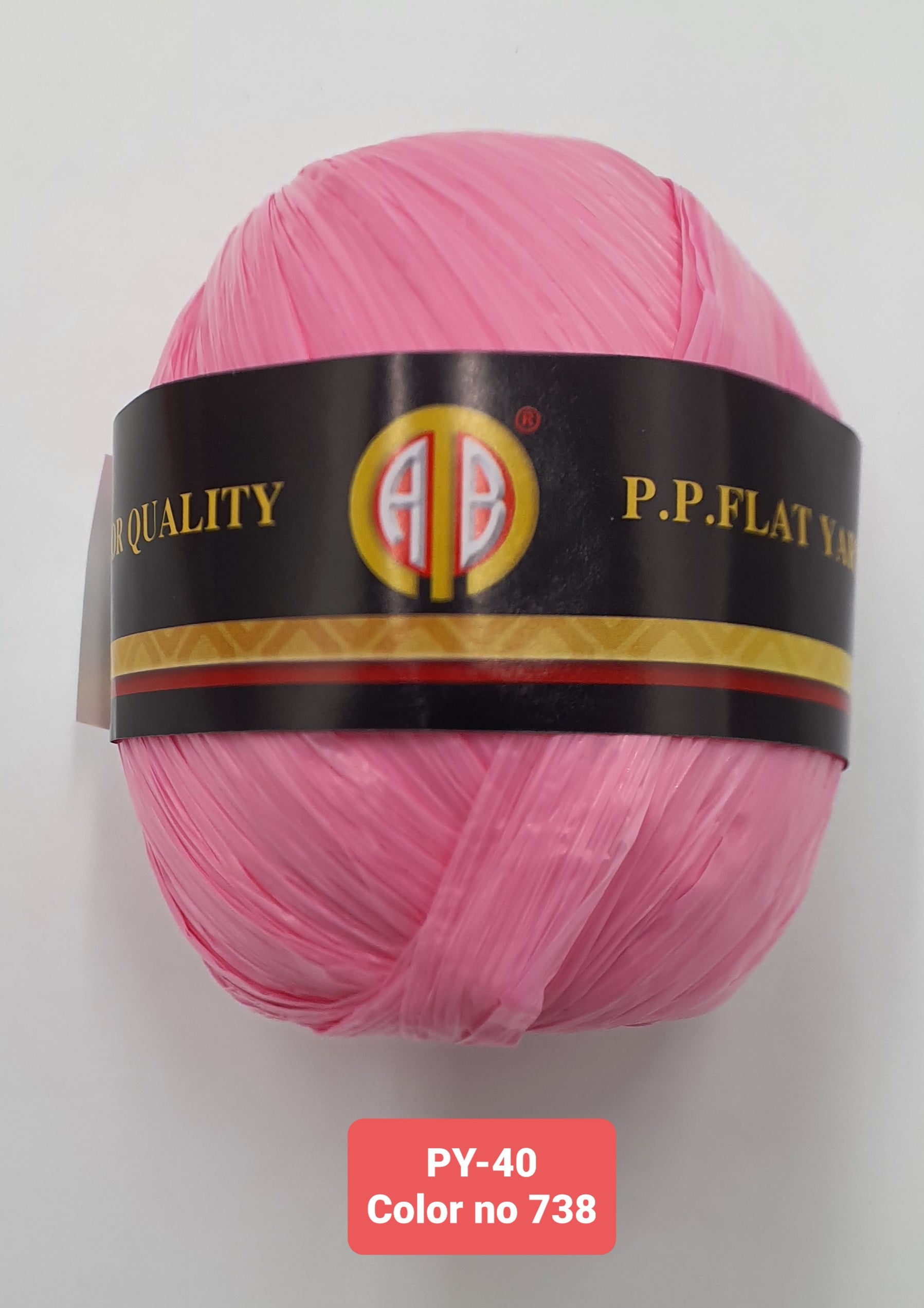 P P FLAT YARN:40GX10BLS (PY-40)