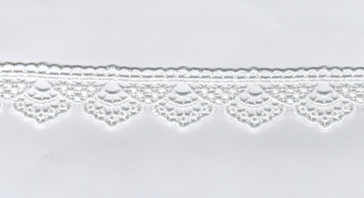CH.LACE W/TEX::13.7MT:2.55CM (TX60-1051)