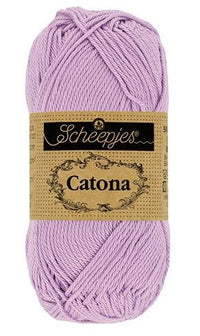 Scheepjes Catona Mercerized Cotton Yarn — 50 g × 5 (SCHE/CATONA-5PC)