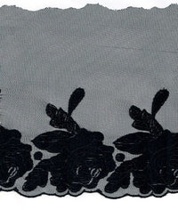 Net Cut Lace Trim – 17.50 cm – 15 yd (D-61-4075)