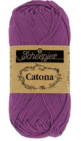 COT YARN:5Pcx50G”SCHEEPJES” (SCHE/CATONA-5PC)