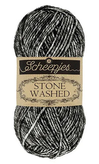 Scheepjes Stone Washed Cotton/Acrylic Yarn — 50 g × 5 (SCHE/STONE WASH)