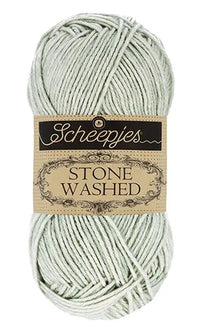 Scheepjes Stone Washed Cotton/Acrylic Yarn — 50 g × 5 (SCHE/STONE WASH)