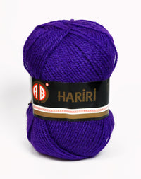 Hariri Acrylic Yarn – 40 g – Pack of 10 (400 g Total) (85014)
