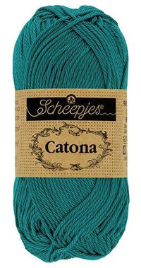 Scheepjes Catona Mercerized Cotton Yarn — 50 g × 5 (SCHE/CATONA-5PC)