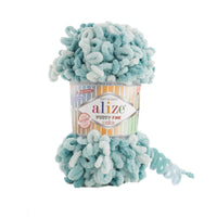 Alize Puffy Fine Color Loop Yarn – 5 x 100g (500GM) (ALIZE/PUFFY FINE-C)