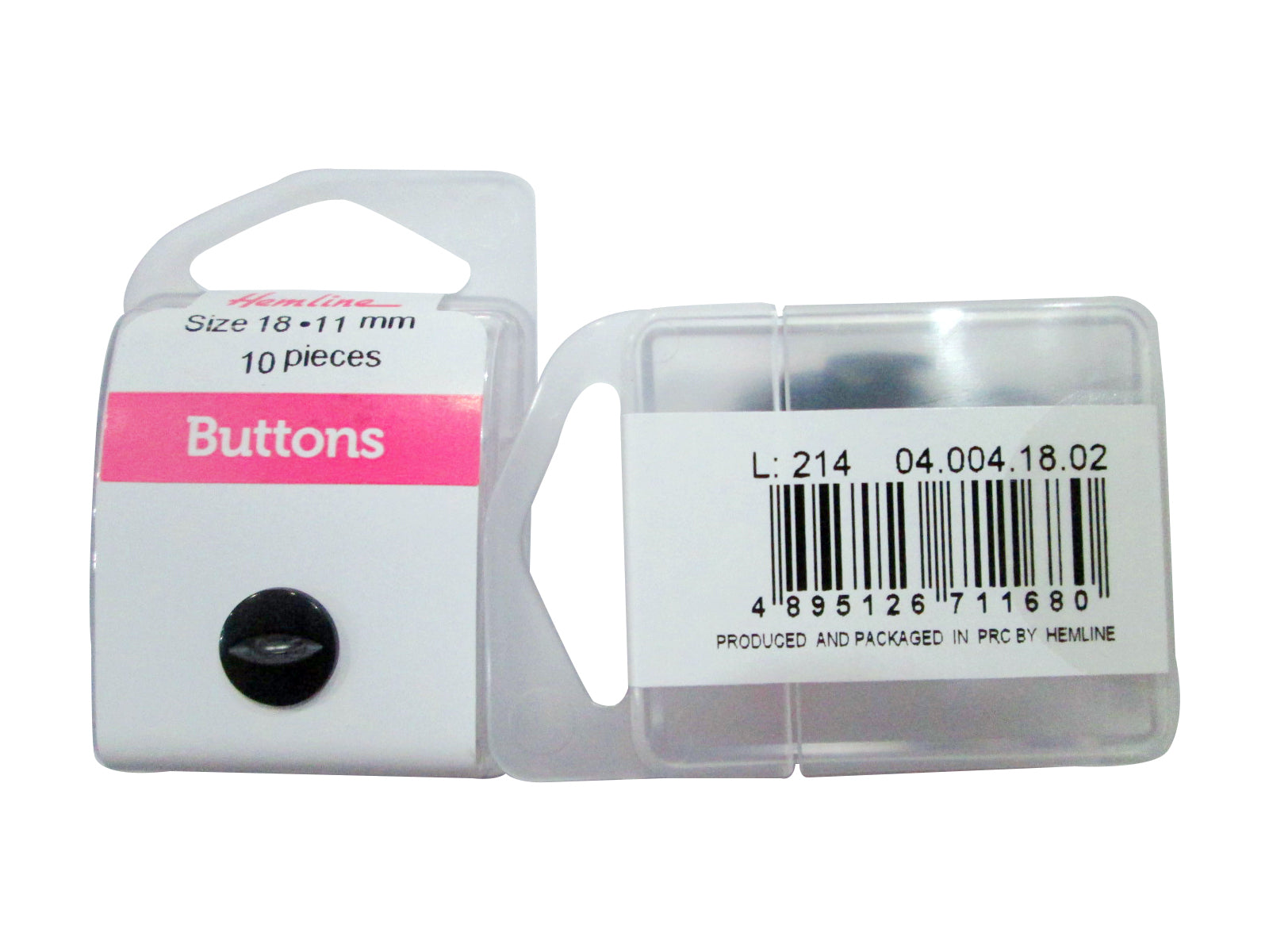 FISH EYE BUTTON#18 (BOX/04.004.18.02)