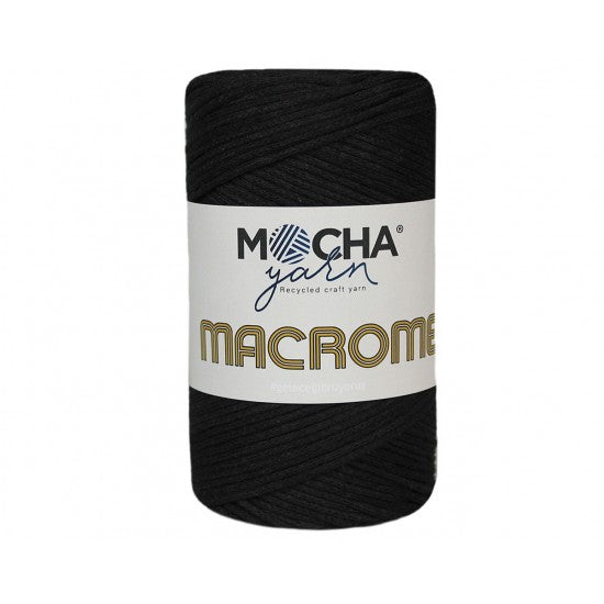 COT/POL YARN:250GR (180MTR) (MOCHA/MACROME)