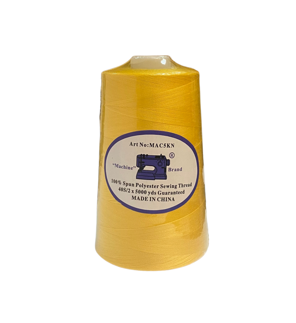 SPUN POL.SEW THREAD:5000Y (MAC5KN)