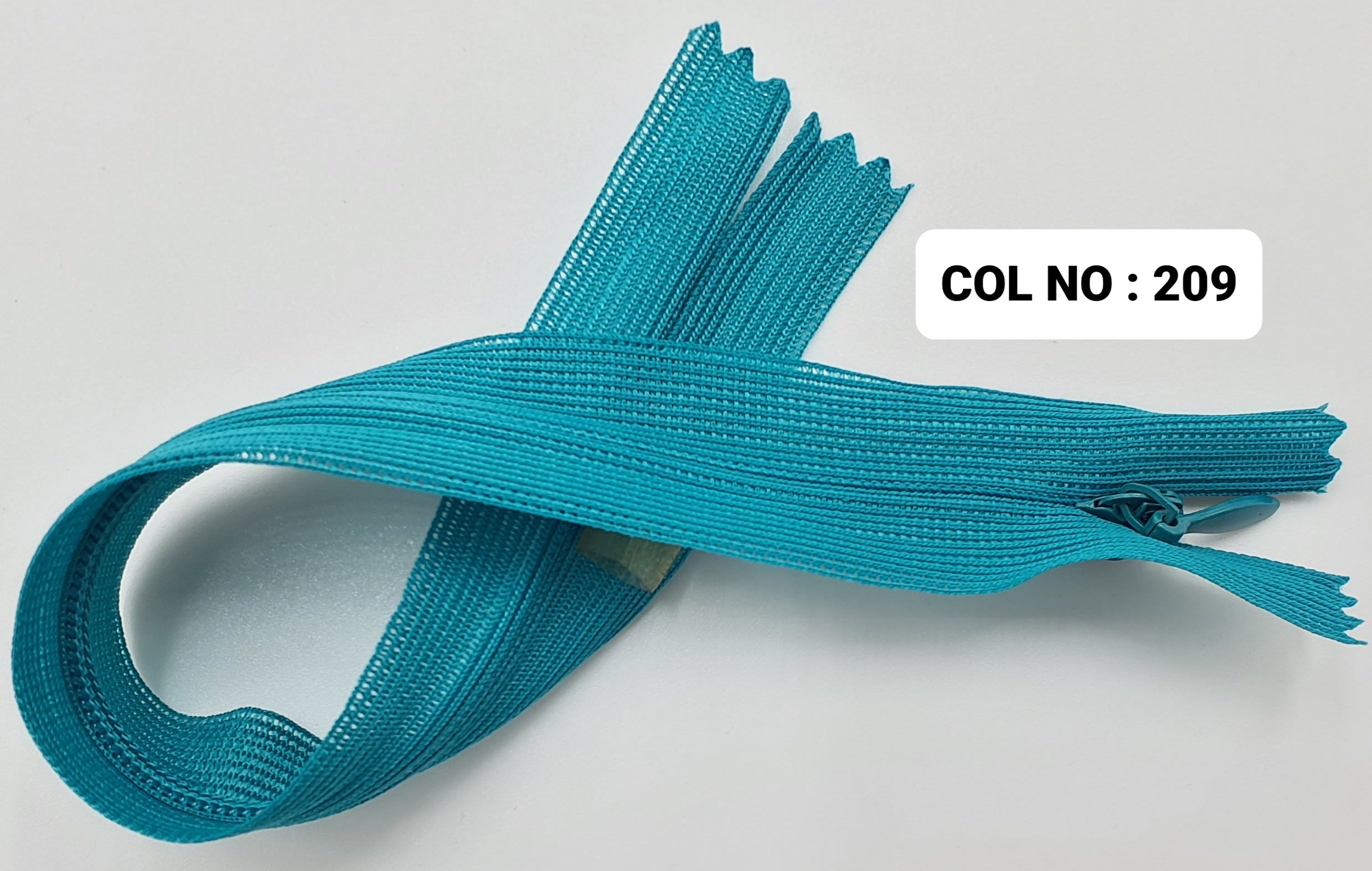 INVISIBLE ZIPPER:50PC/PKT (220321/8)