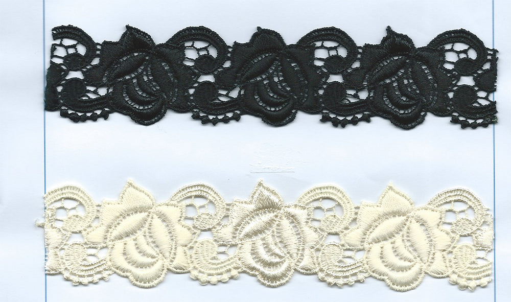CH.CUT LACE W/T.YARN:15Y:1.75" (PTX58-1069)