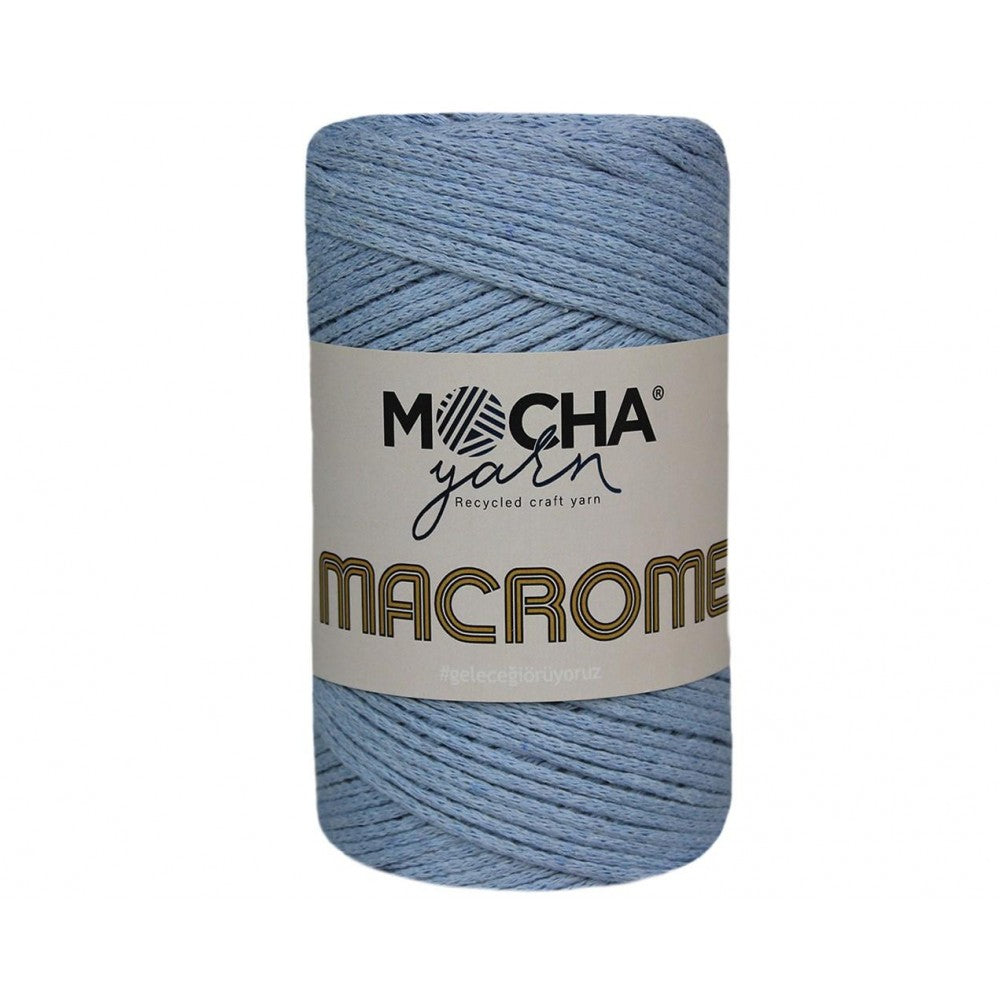 COT/POL YARN:250GR (180MTR) (MOCHA/MACROME)