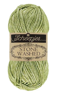 Scheepjes Stone Washed Cotton/Acrylic Yarn — 50 g × 5 (SCHE/STONE WASH)