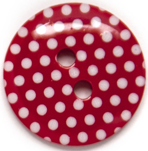 POLKA DOT BUTTON:3CRD*4PC (BOX/04.105.24.17)