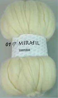 Bamba Merino Wool Yarn — 500 g (MIRAFIL/BAMBA)