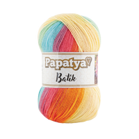 Papatya Batik Acrylic Yarn – 100 g – Pack of 5 (PAPATYA/BATIK)
